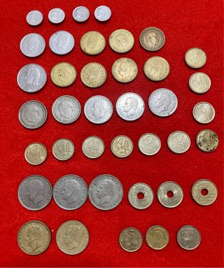 Lote de monedas de Pesetas