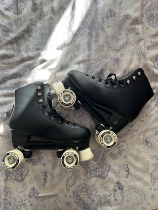 Patines Oxelo 4 Ruedas Negros