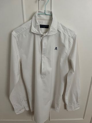 Camisa Scalpers Blanca Talla M