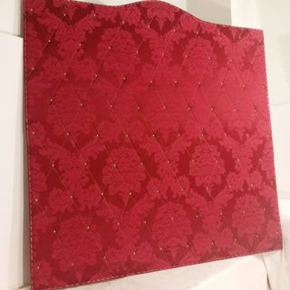 CABECERO CAMA TAPIZ PARED DAMASCO
