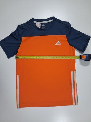 Camiseta técnica Adidas niño naranja 152cm