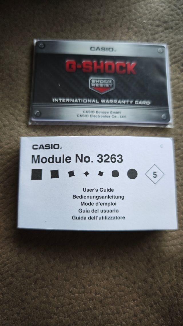 Reloj Casio G-Shock GD-100 (Módulo 3263) - Como Nu