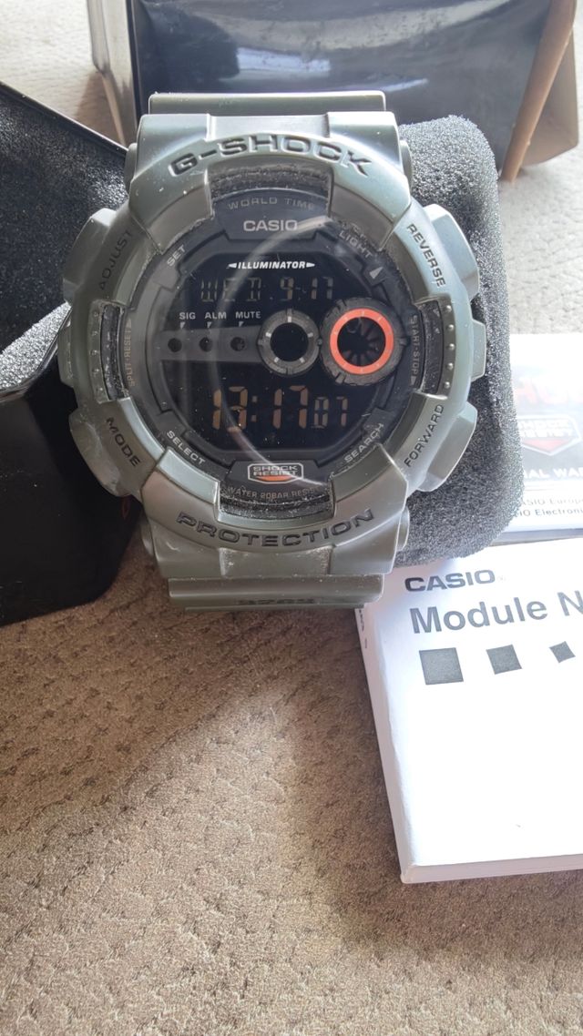 Reloj Casio G-Shock GD-100 (Módulo 3263) - Como Nu