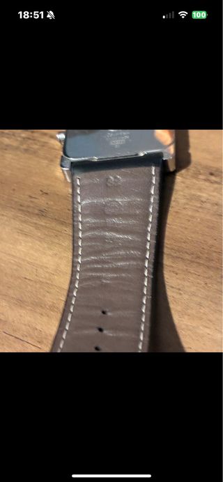 Reloj Calvin Klein Piel Negro y Plateado