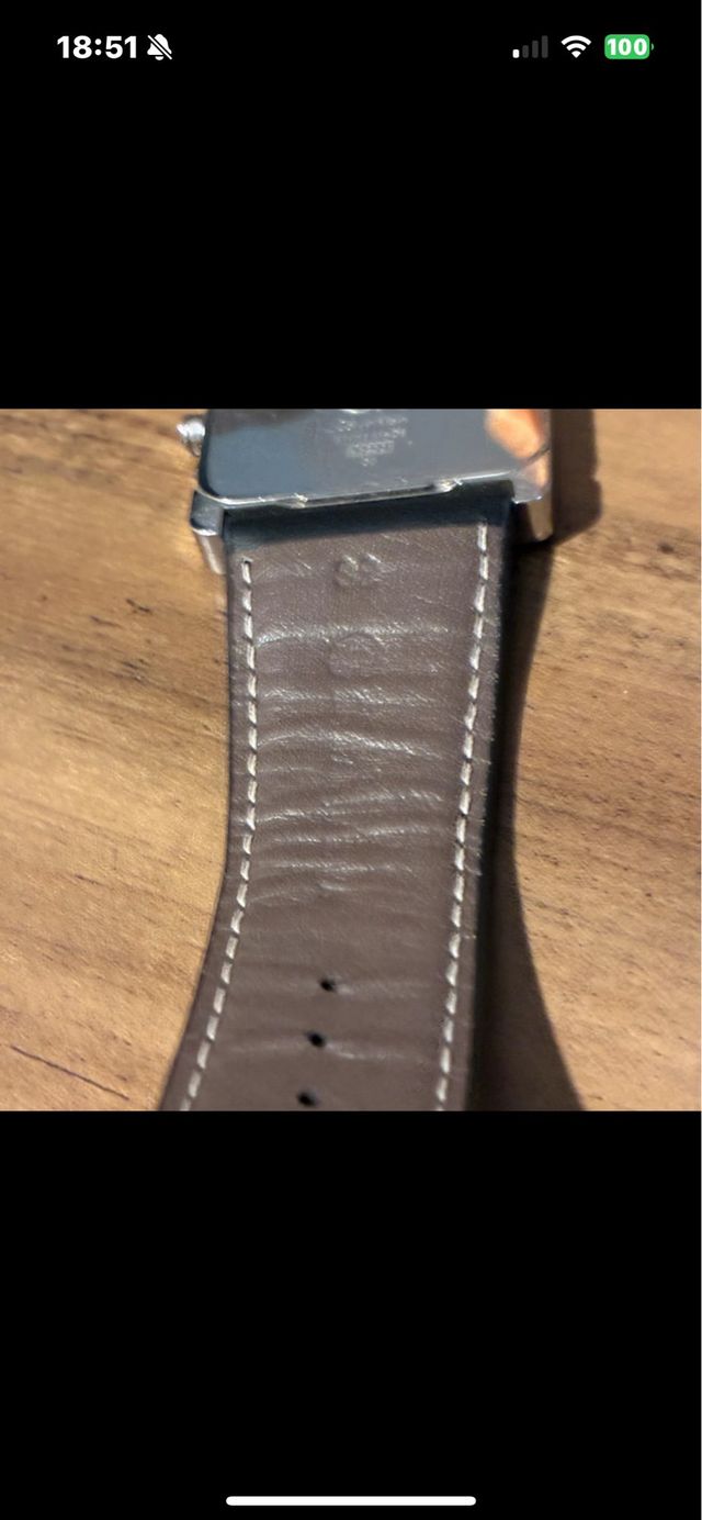 Reloj Calvin Klein Piel Negro y Plateado