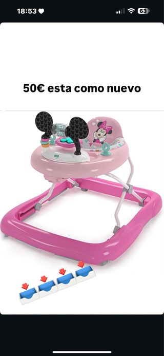 Tacata Minnie Mouse rosa