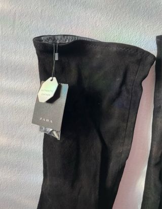 Botas altas Zara negras