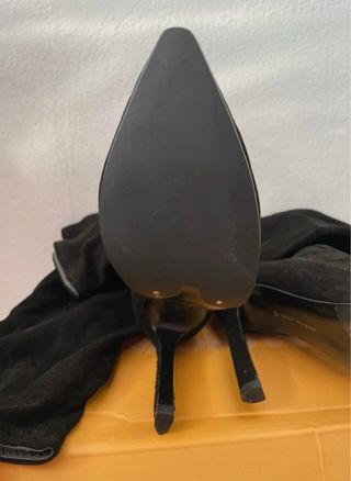 Botas altas Zara negras