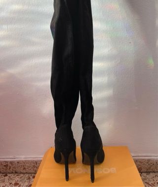 Botas altas Zara negras