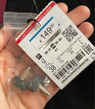 Botas altas Zara negras