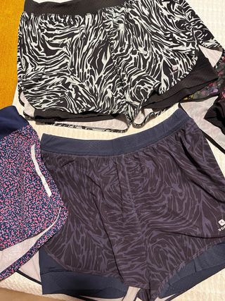 Shorts Domyos 2 en 1 Fitness Mujer 7 en total 