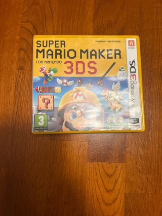 Super Mario Maker 3DS Nintendo
