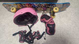 Kit Skate Infantil: Monopatín, Casco y Protección 