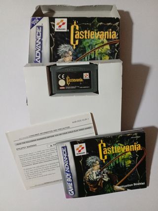 Castlevania GBA Completo Original Konami
