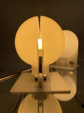LÁMPARA VINTAGE MODELO SIRIO. GUZZINI, ITALIA 70s