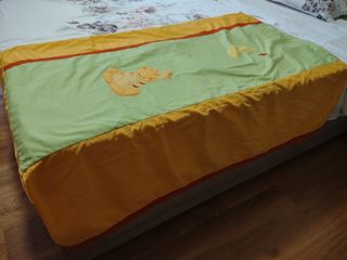 Colchón cuna viscoelástico Dormideo + protectores 