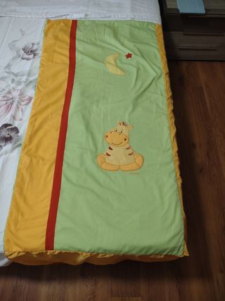 Colchón cuna viscoelástico Dormideo + protectores 