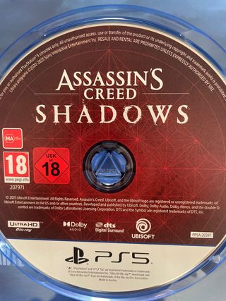 Assassins Creed Shadows PS5