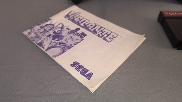 Vigilante SEGA Master System PAL Completo Original