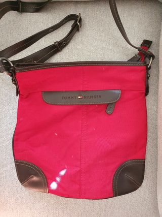 Bolso bandolera Tommy Hilfiger rojo