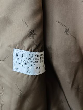Giacca Esercito Italiano Uomo