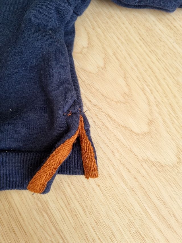 Sudadera bebé azul con oso