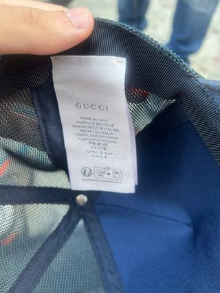 Gorra Gucci Azul
