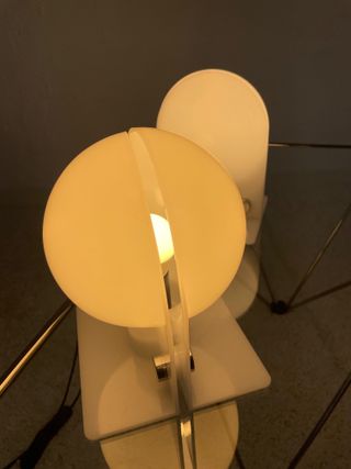 LÁMPARA VINTAGE MODELO SIRIO. GUZZINI, ITALIA 70s