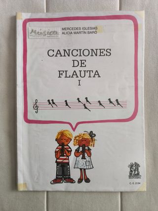 Libro Canciones de Flauta I Mercedes Iglesias