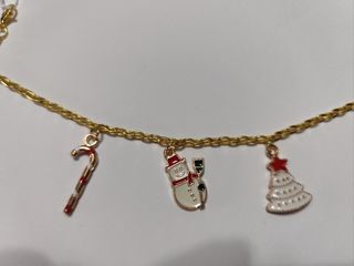 Pulseras Navideñas con Colgantes