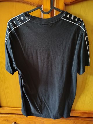 Camiseta Lacoste Negra Talla M