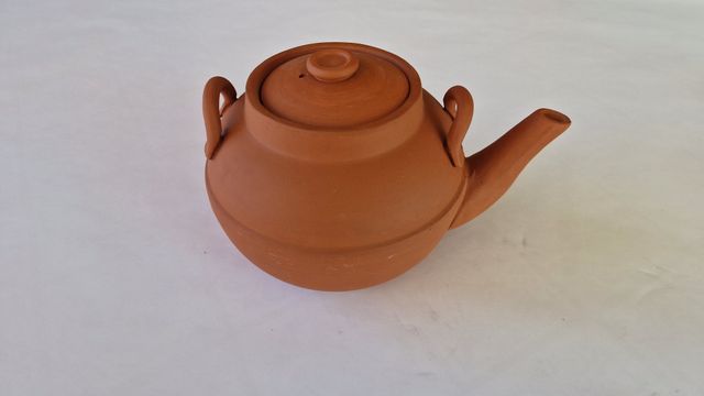 Set da tè tradizionale cinese in terracotta