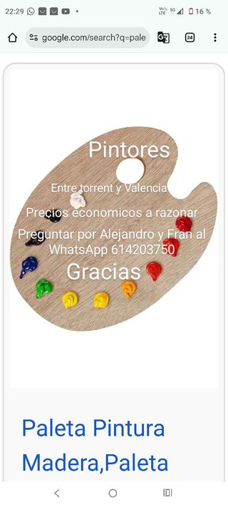 Pintores a buen precio