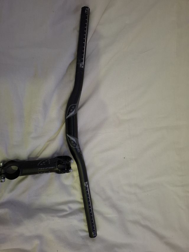 Manillar y potencia bicicleta