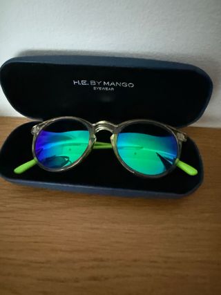 Gafas de sol H.E. BY MANGO verdes
