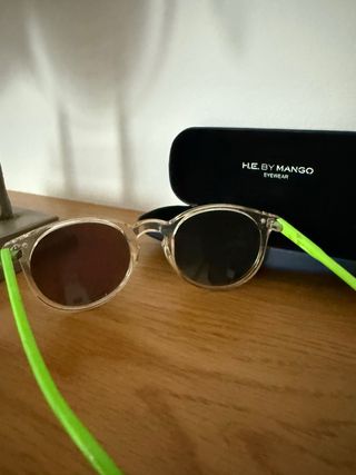 Gafas de sol H.E. BY MANGO verdes