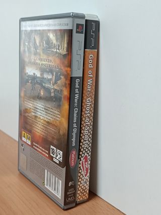 2 JUEGOS GOD OF WAR - (PSP)