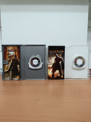 2 JUEGOS GOD OF WAR - (PSP)