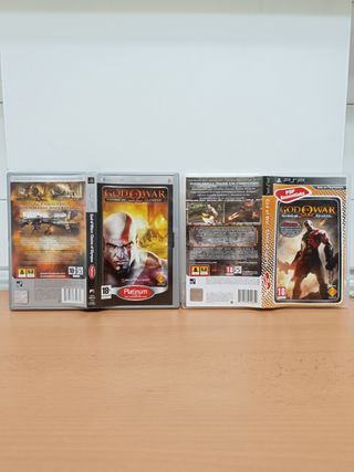 2 JUEGOS GOD OF WAR - (PSP)