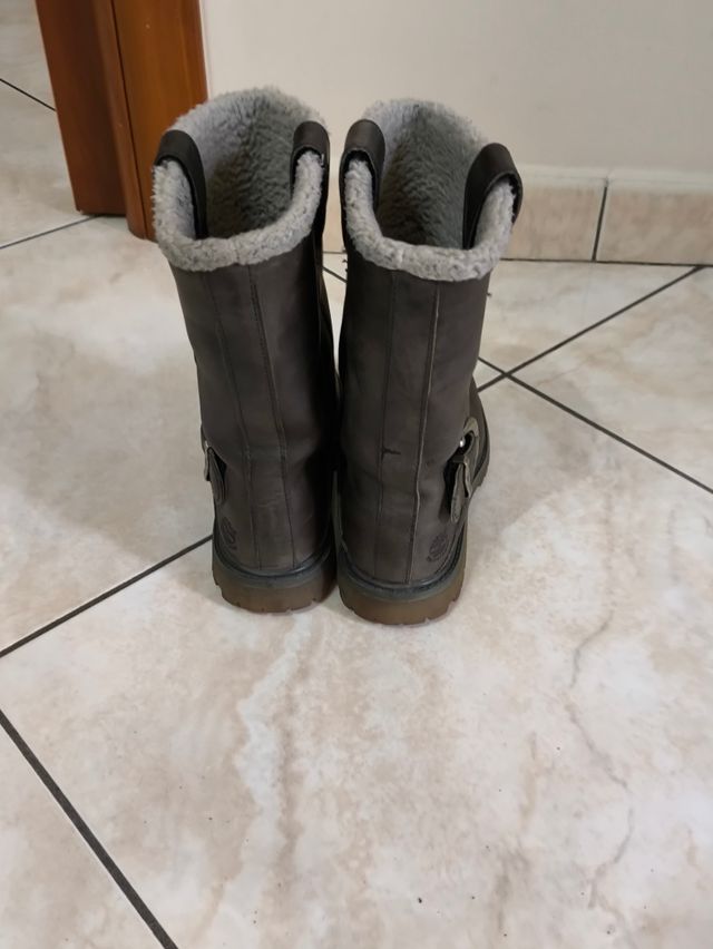 Stivaletti donna vera pelle marrone