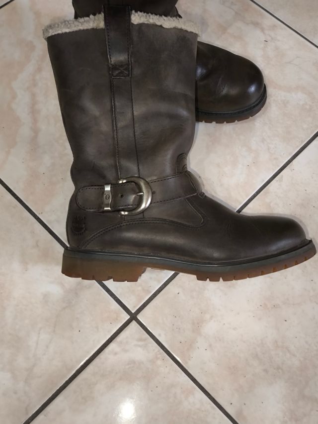 Stivaletti donna vera pelle marrone