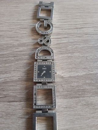 Reloj Dolce & Gabbana Mujer Plata y Negro