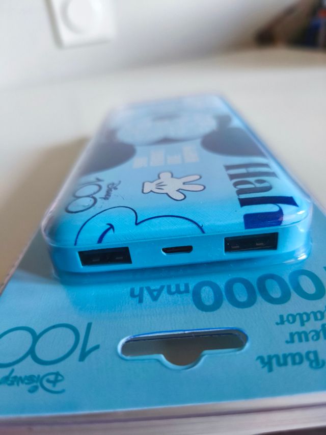 Batería portatil Power Bank Disney 100 Aniversario