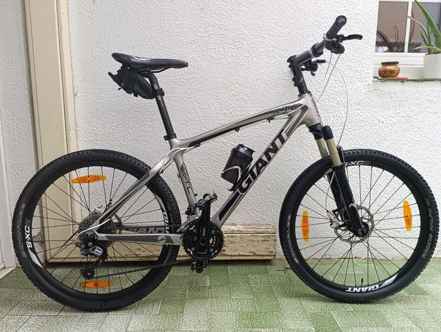 Bicicleta Giant XTC Carbono Montaña