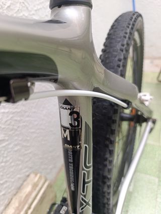 Bicicleta Giant XTC Carbono Montaña