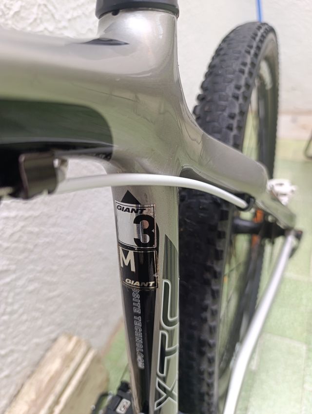 Bicicleta Giant XTC Carbono Montaña