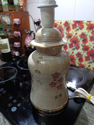 Lámpara de mesa cerámica vintage