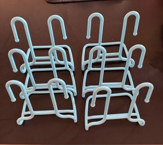 Scarpiere in plastica blu (6 unità)