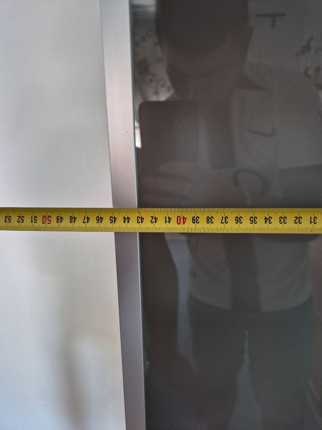 Mueble TV con cristalero