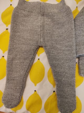 Conjunto San Francisco Gris 6/9 meses